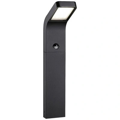 Immagine di Paulmann 94747 Kulma PIR Poller anthrazit Luce del sentiero LED (monocolore) 7.5 W Antracite
