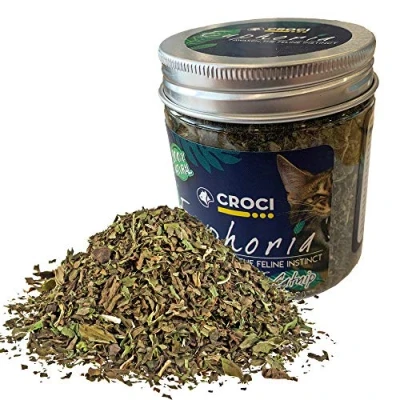Immagine di Croci Euphoria Barattolo Catnip, erba gatta commestibile, per gatti, 25g