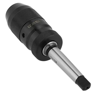 Immagine di Mandrino Autoforante Autobloccante 1 16mm, Autoserrante per Tornio Senza Chiave Trapano Mmandrino e Albero Autofrenante con conico MT3 B18 / Perno MT2 JT3 (MT2 JT3)