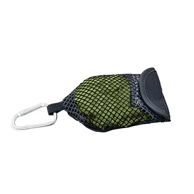 Immagine di outdoorer asciugamano in microfibra PackDRY S oliva, per lo sport microfibra, ultraleggero e piccolo ingombro