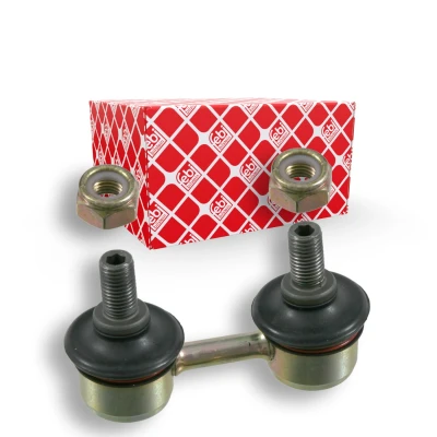 Immagine di febi BILSTEIN 23175 Bielletta barra stabilizzatrice Assale anteriore Sx, Dx 54 M10 x 1,25 Plus con dado autobloccante Acciaio