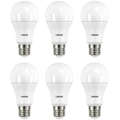 Immagine di Linkind Lampadina LED E27, 13,5 W(Equivalenti a 100W), Lampadine A60 Edison 1521 Lumen, Luce Bianca Calda 2700k, Angolo del Fascio di 220 Gradi, Non Dimmerabile, Pacco da 6