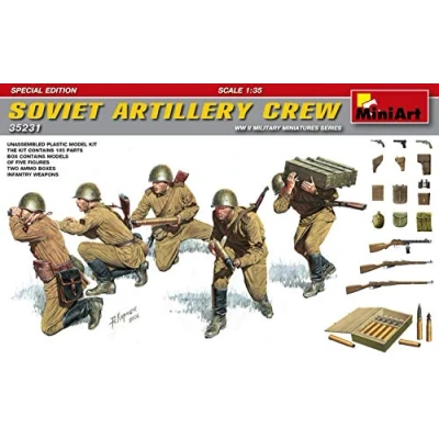 Immagine di MiniArt Statuetta Soviet Artillery Crew. Special Edition, 35231