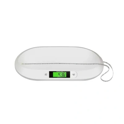 Immagine di FLM SYSTEM Bilancia Digitale per Neonati e Bambini Con Display LCD Metro Bilance Pesa Neonato pediatrica 20Kg Spegnimento Automatico Tara pesare adatta anche piccoli animali