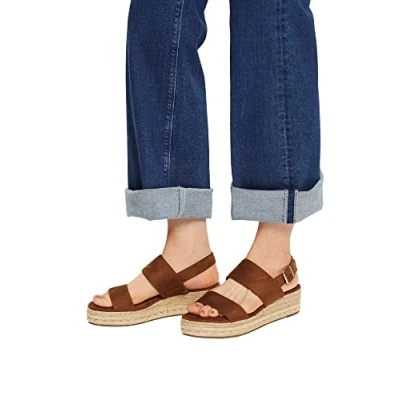 Immagine di ESPRIT, Sandalo espadrillas con zeppa Donna, 235 Caramel, 41 EU