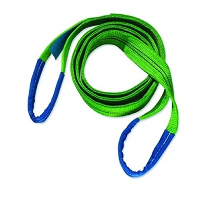 Immagine di Braun 20022HB Cinghia di sollevamento 2000 kg, 2 m lunghezza, con passanti rinforzati, colore: Verde