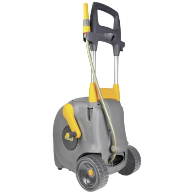 Immagine di Hozelock Schlauchwagen Fast Cart mit 40 m Schlauch 2450R0000 1 pz. Grigio, Giallo Carrello avvolgitubo da giardino