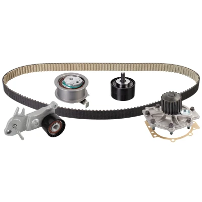 Immagine di FEBI BILSTEIN 177468 pompa acqua + Kit Cinghia Distribuzione con 155 27,6 profilo dente arrotondato Metallo VOLVO: V40 Hatchback