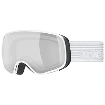 Immagine di Uvex Occhiali da sci unisex per bambini, scribble FM sph, bianco/argento, taglia unica