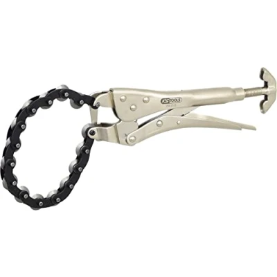 Immagine di KS Tools 150.1515 Tagliatubi con presa a catena per tubi in acciaio inossidabile, Ø 19 83 mm