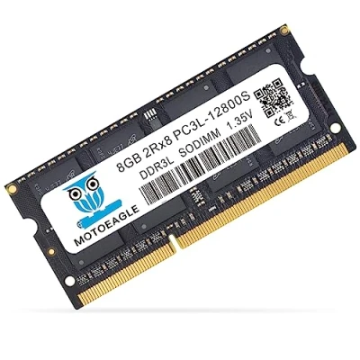 Immagine di 8 GB DDR3/DDR3L 1600 MHz PC3L 12800 (PC3 12800) CL11 SODIMM 2Rx8 1,35 V 204 pin Non ECC SO DIMM Laptop Notebook RAM Modules