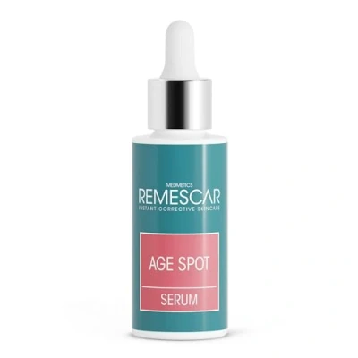 Immagine di Remescar Siero Correttivo Delle Macchie Dell&#039;Età 30ml Rimedio alle Age Spots Clinicamente Testato con Bakuchiolo, Acido Tranexamico e Zuccheri Anti Melanogeni Crema Iperpigmentante