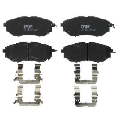 Immagine di TRW COTEC GDB3372 Kit pastiglie freno con segnalatore acustico usura accessori SUBARU: Outback V, Forester IV, IV