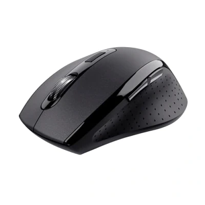 Immagine di Trust Sura Mouse Wireless for Laptop/PC/Mac, 800 1200 DPI, 6 Pulsanti, Portata Radio di 10 m, Sensore Ottico, Ricevitore Micro USB, Senza Fili per Dell, Ipad, Macbook, Nero