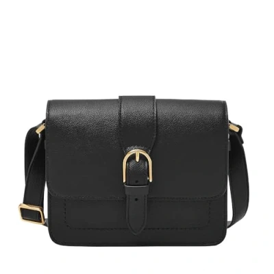 Immagine di Fossil Borsa a tracolla media Zoey da donna in pelle con patta, ZB11021001