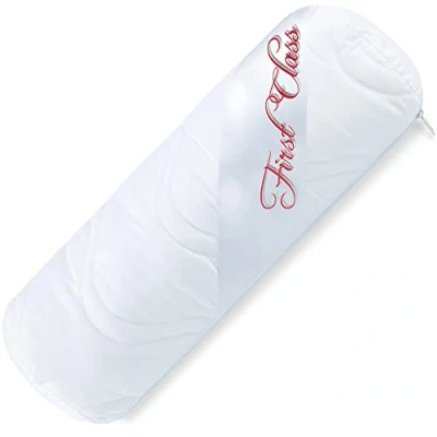 Immagine di CelinaTex First Class cuscino a rullo per collo cerniera microfibra 40 x 15 cm