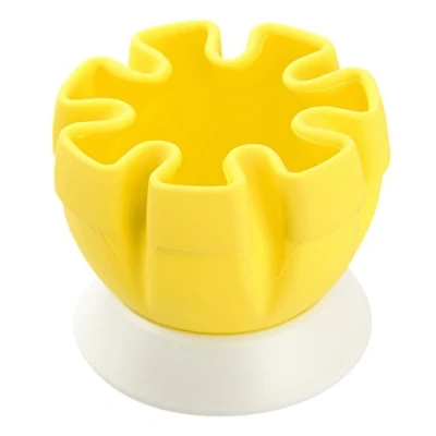 Immagine di Fackelmann Spremiagrumi in Silicone con Supporto, Giallo e Bianco, n/c