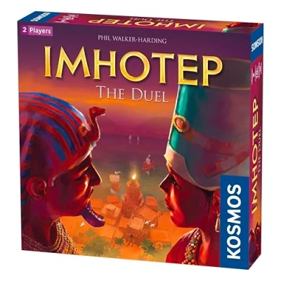 Immagine di Thames &amp; Kosmos , 694272 Imhotep Duel the Competition of Builders continues Strategy Game 2 Players Ages 10+