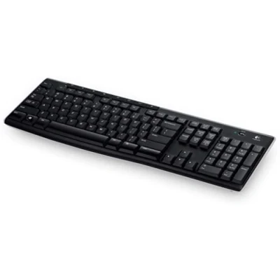 Immagine di Logitech K270 Tastiera Wireless, Layout Tedesco Qwertz, Nero
