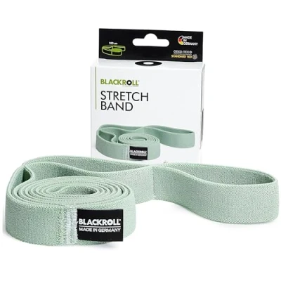 Immagine di BLACKROLL® Stretch Band fascia da allenamento &#039;Made in Germany&#039;. Banda di resistenza Per una maggiore mobilità. lo yoga, la e l&#039;allenamento muscolare