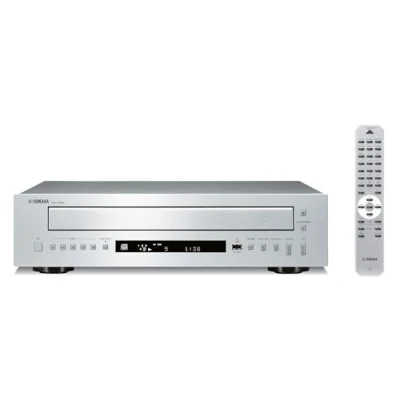 Immagine di Yamaha cd C603 Changer lettore 5 dischi con Pure Direct, USB frontale per MP3, WMA, AAC, WAV, FLAC, uscita ottica, coassiale e analogica. Colore Silver