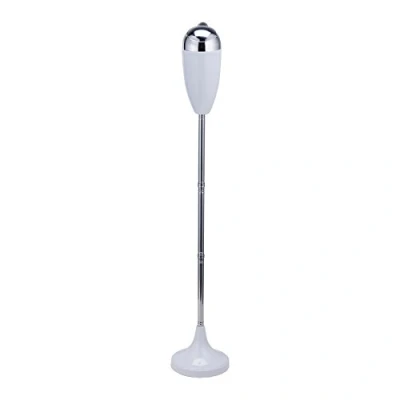 Immagine di Sfeomi Posacenere a Colonna Regolabile per Esterno Interno Portacenere da Terra Sltezza 56 cm 89 con Piedistallo Scatola di Sigarette (Bianco)