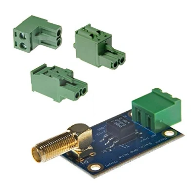 Immagine di NooElec Balun One Nine v2 Barebones Small Low Cost 9:1 (1:9) HF Antenna e Unun con Protezione Ingresso per Onde Corte. Ottimo Software Defined Radio (RTL SDR), Ham It Up SDRPlay