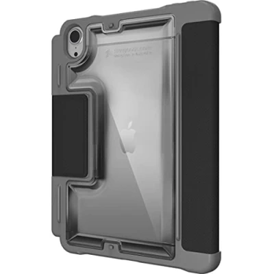 Immagine di STM Dux Plus 222 341GX 01 custodia robusta per iPad Mini di sesta generazione (2021, 8,3 pollici), con supporto matita Apple, chiusura magnetica su e sleep/wake, testato