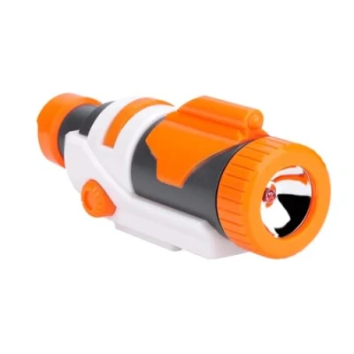 Immagine di Mirino per Torcia a LED con Pistola Giocattolo, Supporto di Scorta Attacco Cannocchiale Staccabile in Plastica Modificare e Decorazione il Giocattolo Nerf Stryfe N Strike Elite Rapidstrike