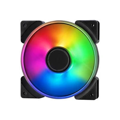 Immagine di Fractal Design Prisma AL 12 120mm Ventilatore del computer Sei LED RGB indirizzabili ARGB Ottimizzato per flusso d&#039;aria elevato LLS Cuscinetti TripWire tech (1 pack)