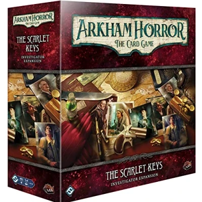 Immagine di Fantasy Flight Games, the Scarlet Keys Investigator Expansion: Arkham Horror Card Game, Gioco di carte, Età 14+, 1 4 giocatori, 45 minuti gioco, FFGAHC69