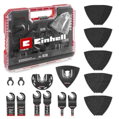 Immagine di Einhell, Lama, Multitool Set, 708135, XL PLUS Case, 35 teilig