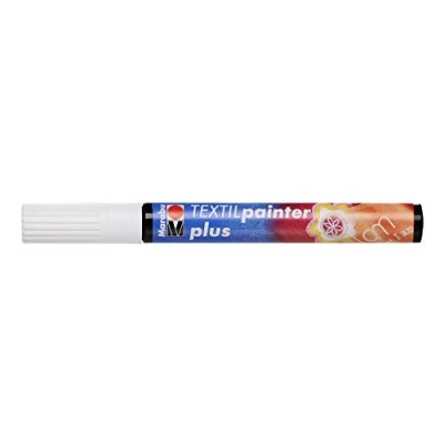 Immagine di Marabu Textilmarker Textil Painter Plus, Weiß