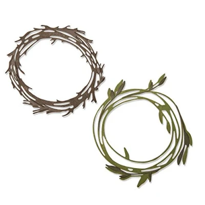 Immagine di Set di Fustelle Thinlits 10 pz 664434, Ghirlande Funky Tim Holtz