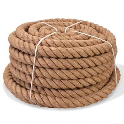 Immagine di vidaXL Corda in Juta 100% 30 mm Cima Intrecciata Fune Navale Cordame