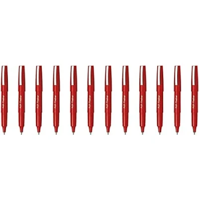 Immagine di Pilot SW PPF Pennarelli a punta fine, confezione da 3, colore: rosso