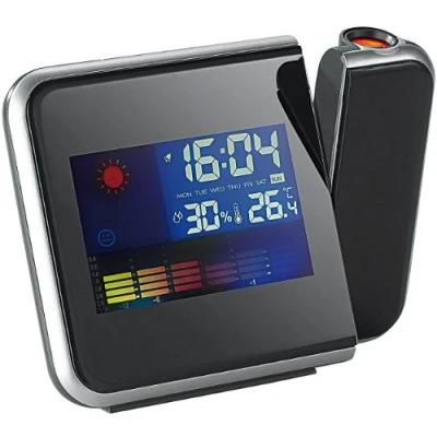 Immagine di Infactory Sveglia con proiettore: Elegante a proiezione Display Meteo Colori (Orologio proiezione)