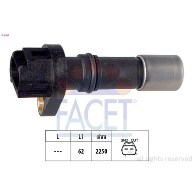 Immagine di FACET 9.0461 Generatore di Impulsi Made in Italy OE Equivalent TOYOTA: Yaris II Hatchback