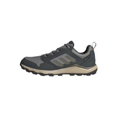 Immagine di Adidas Terrex Tracerocker Scarpe da trail running, Uomo, Taglia: 40 2/3, Charcoal solid grey olive strata carbon Tessuto / sintetico