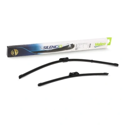 Immagine di Spazzola tergi Valeo Silencio X.trm, Flat Blade Set 574645 anteriore Senza telaio Top Lock OPEL: Corsa F Hatchback
