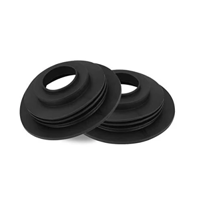 Immagine di Qiilu 2 pz Copertura Antipolvere Fari Auto, Tappo Polvere di Gomma Universale per Lampadine Faro dell&#039;automobile a LED Kit H1 H4 H7 H16 ecc