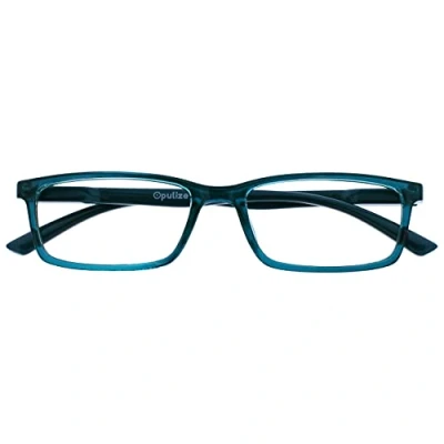 Immagine di OPULIZE See Occhiali Filtro Luce Blu Montatura Stretta Cerniere a Molla Migliorano il Sonno Gaming Computer Anti Riflesso Turchese Uomo Donna B9 Q