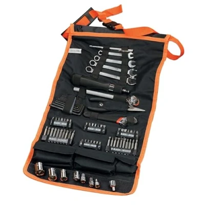 Immagine di BLACK+DECKER, SET CRICCHETTO AUTO 76 PEZZI. A7063 QZ