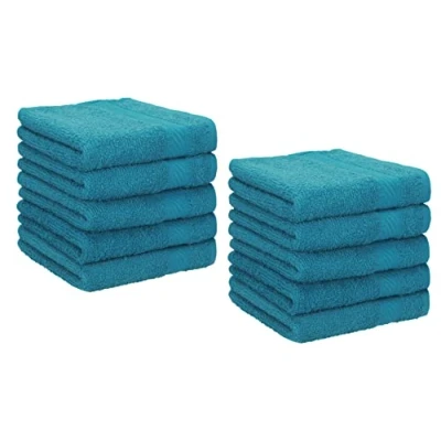 Immagine di Betz 10 Lavette salvietta asciugamano per il bidet Palermo 100% cotone misure 30 x cm diversi colori Colore petrol
