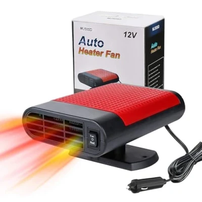 Immagine di SUJAHHUJIQ Sbrinatore per auto, riscaldatore portatile riscaldamento rapido, sbrinamento, sbrinamento del veicolo, ventola di raffreddamento parabrezza