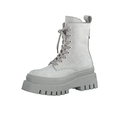 Immagine di Tamaris Stivaletti con plateau, Donna, Taglia: 39, Soft grey Pelle