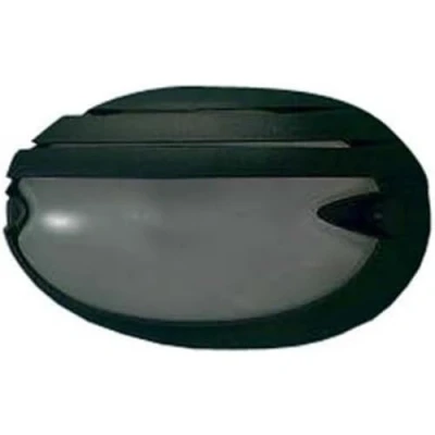 Immagine di Prisma Chiv 005707 Plafoniera da parete con griglia nera, lampada esclusa
