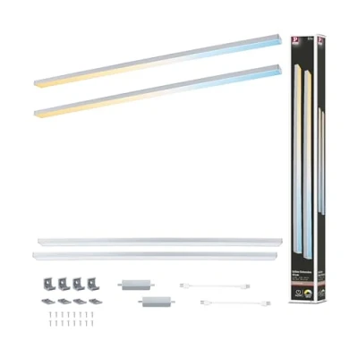 Immagine di Paulmann Inline Kit di espansione lampade sottopensili LED 6 W Bianco caldo Cromo (opaco)