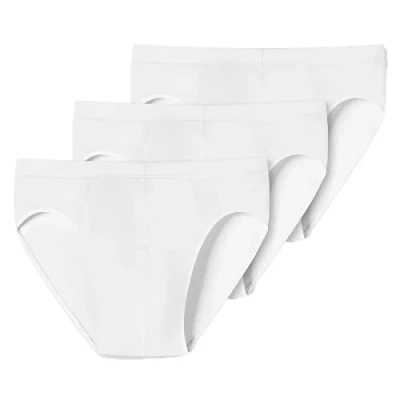 Immagine di Schiesser Confezione da 3 Supermini Intimo, Bianco, XXL Uomo