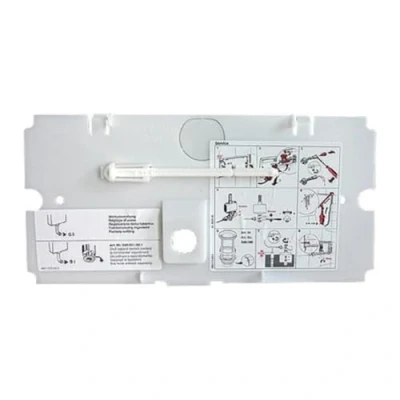 Immagine di PLACCA DI PROTEZIONE COMPLETA PER TWINLINE 12 CM 240073 Geberit